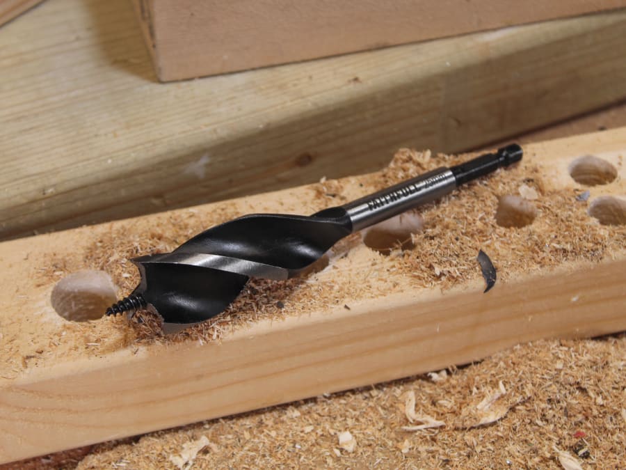 Faithfull FAITPA25 25mm Tri-Point Speed Auger Bit