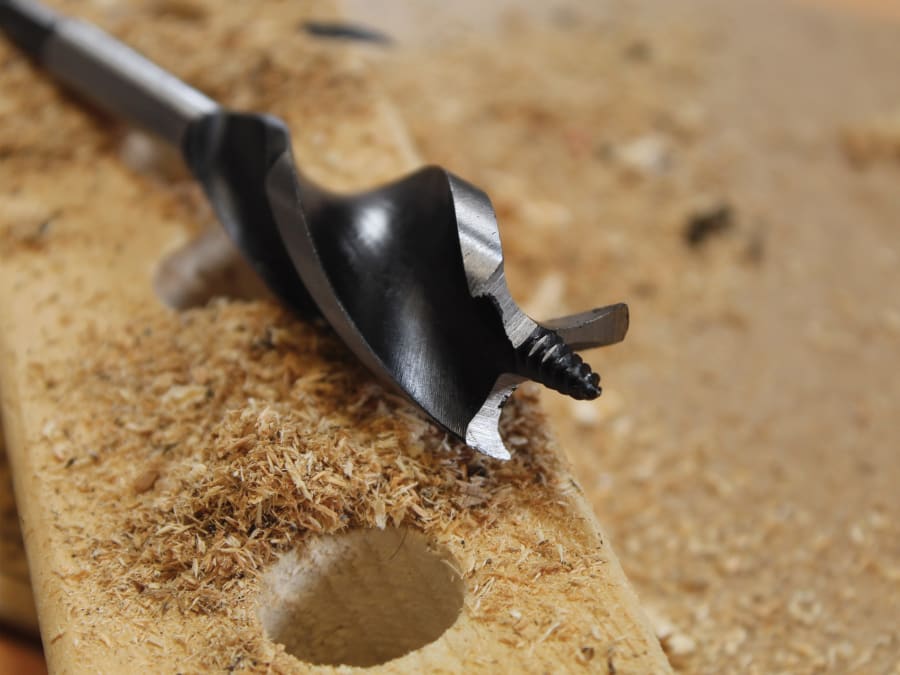 Faithfull FAITPA25 25mm Tri-Point Speed Auger Bit