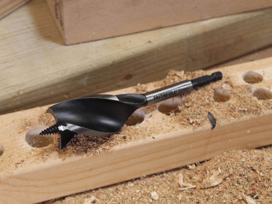Faithfull FAITPA32 32mm Tri-Point Speed Auger Bit