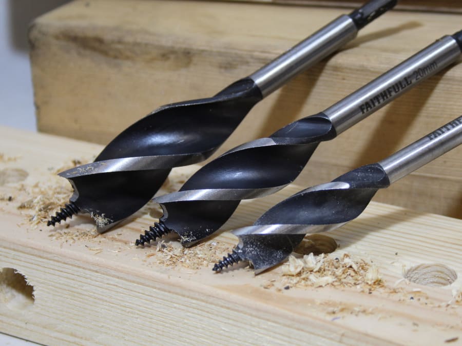 Faithfull FAITPASET3PC 3 Piece Speed Auger Bit Set