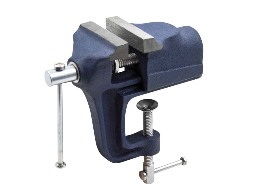 Faithfull FAIV60 60mm Hobby Vice with Integrated Clamp