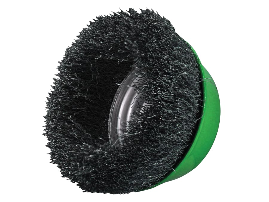 Faithfull FAIWBC100S 100mm Wire Cup Brush M14x2 Stainless Steel