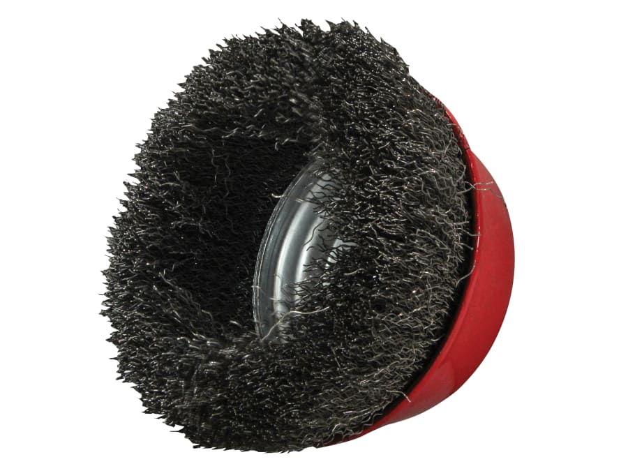 Faithfull FAIWBC100 100mm Wire Cup Brush with M14x2 Thread