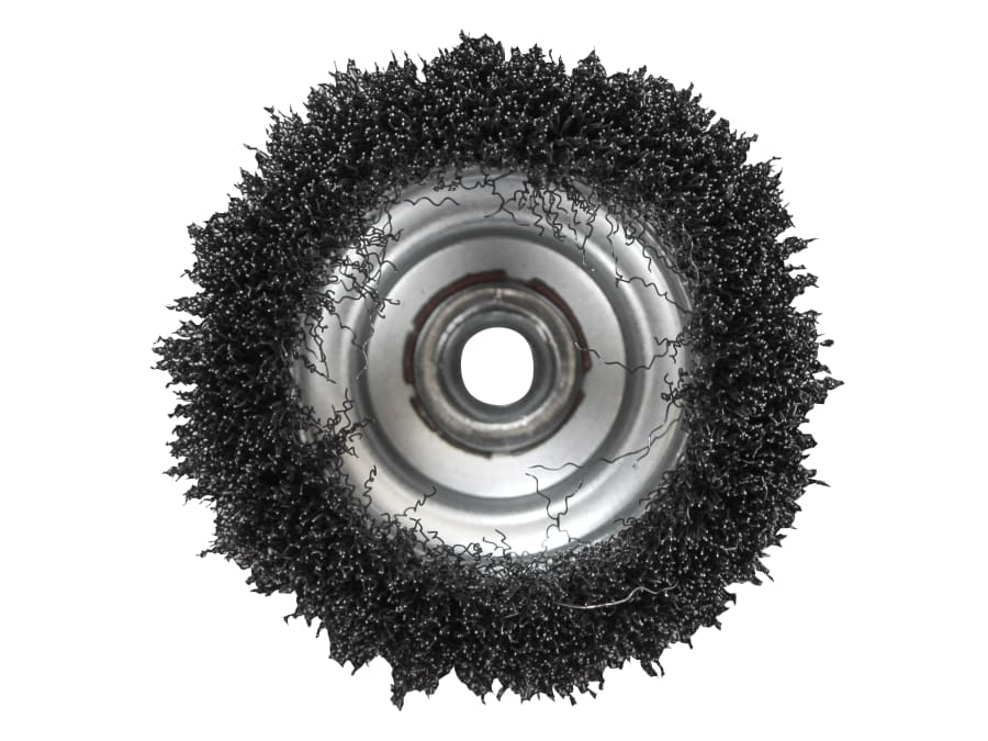 Faithfull FAIWBC75 75mm Wire Cup Brush with 0.30mm Steel Wire