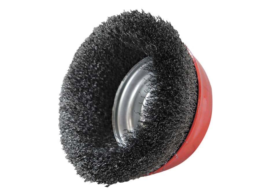 Faithfull FAIWBC125 125mm Wire Cup Brush with M14x2 Thread