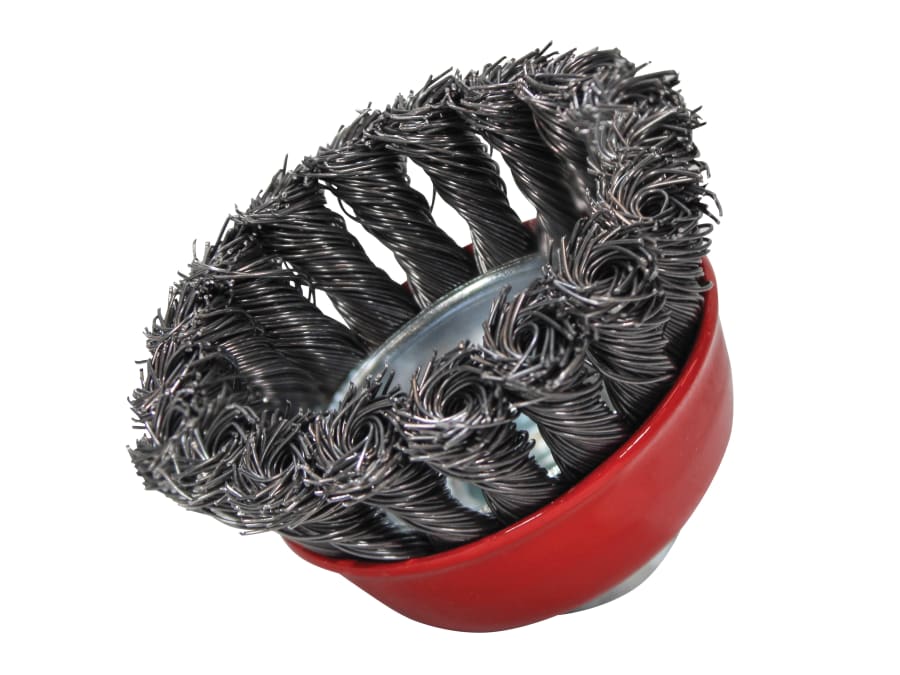 Faithfull FAIWBT65 65mm Wire Cup Brush with M14 Thread