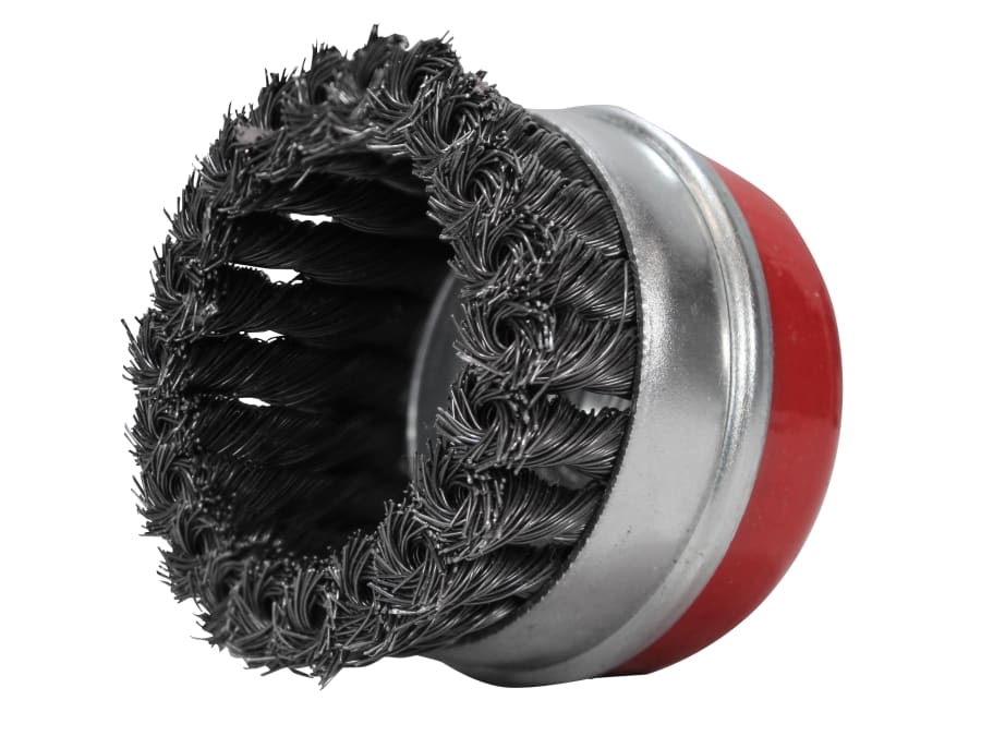 Faithfull FAIWBT80 80mm Wire Cup Brush with M14 Thread