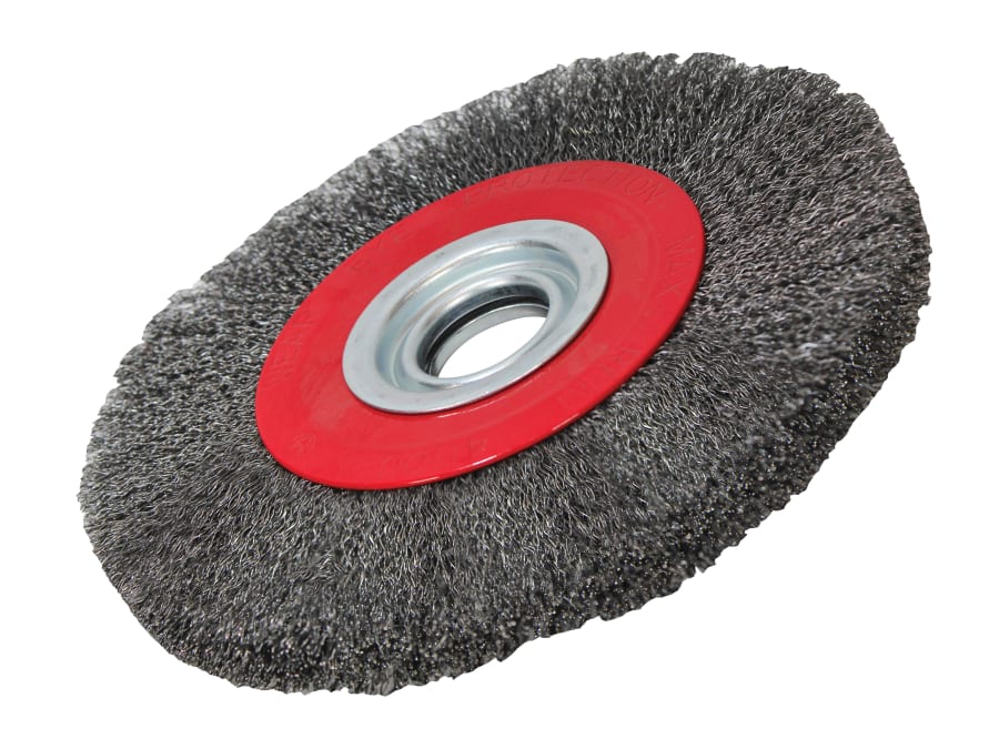 Faithfull FAIWBWW200 200mm Wire Wheel 32mm Bore