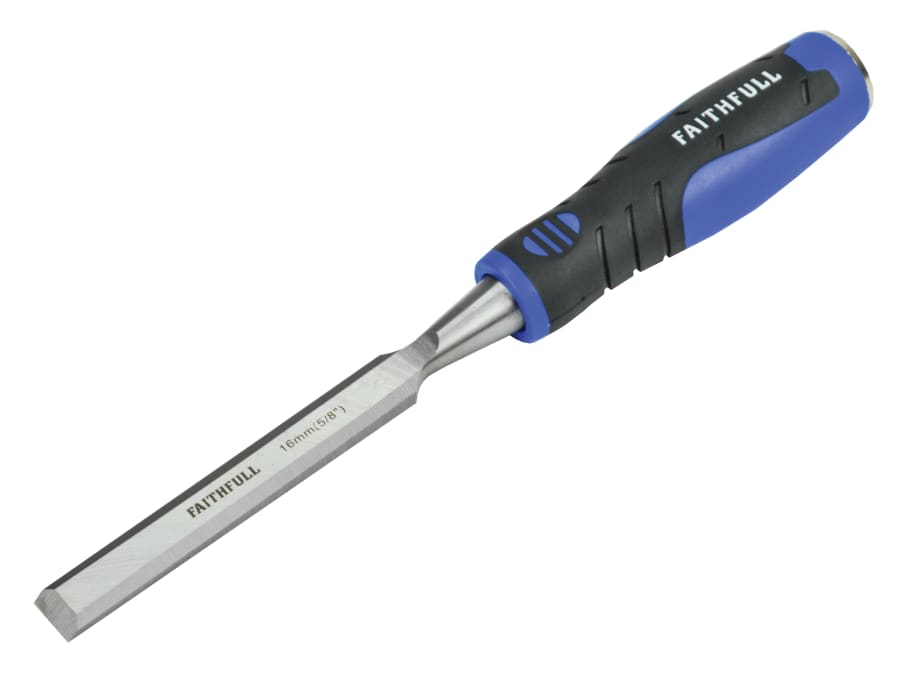 Faithfull FAIWCSG16 16mm Soft Grip Bevel Edge Chisel