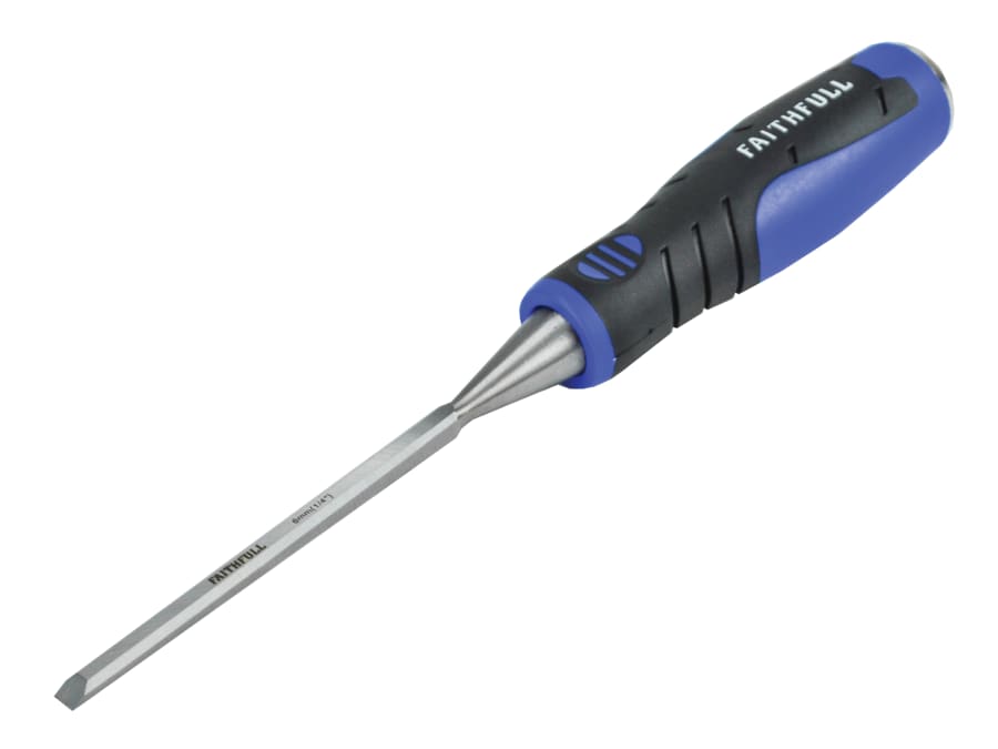Faithfull FAIWCSG6 6mm Soft Grip Bevel Edge Chisel