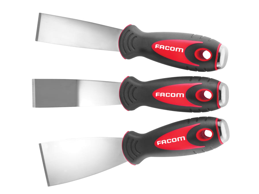 Facom 235J1 Stainless Steel Scrapers Set of 3