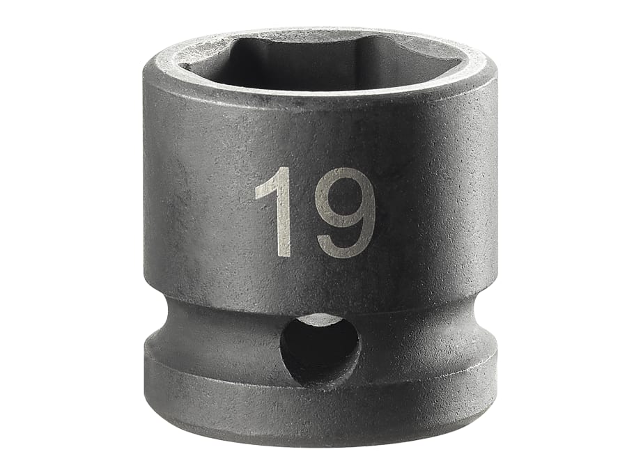 Facom NSS19A 1/2in Drive 19mm 6-Point Stubby Impact Socket