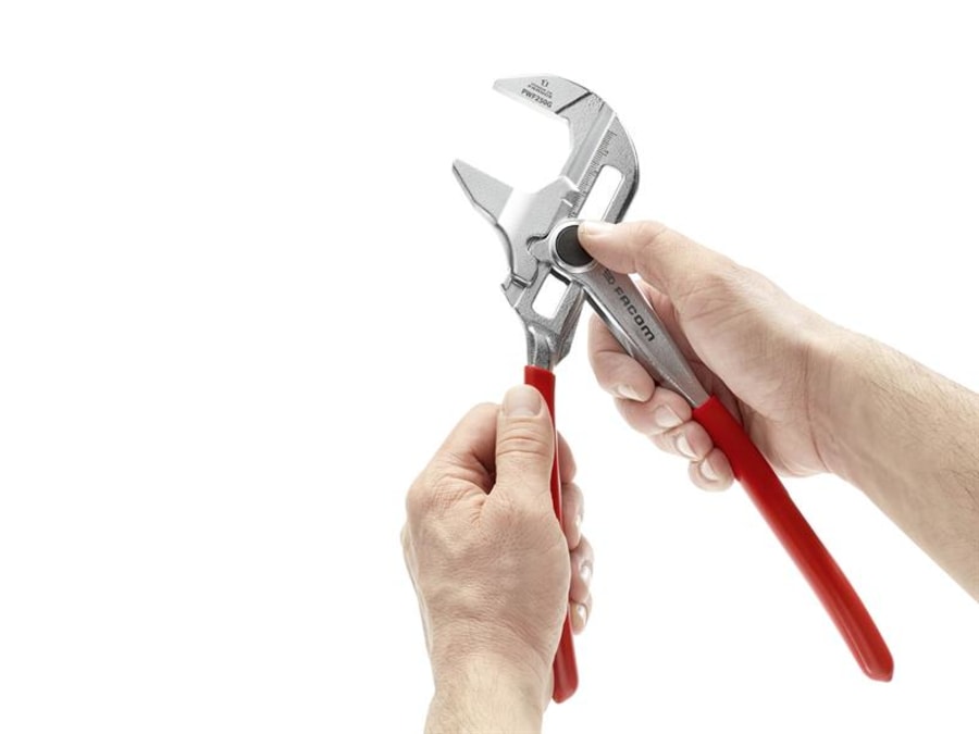 Facom PWF250G 250mm Plier Wrench with PVC Grip