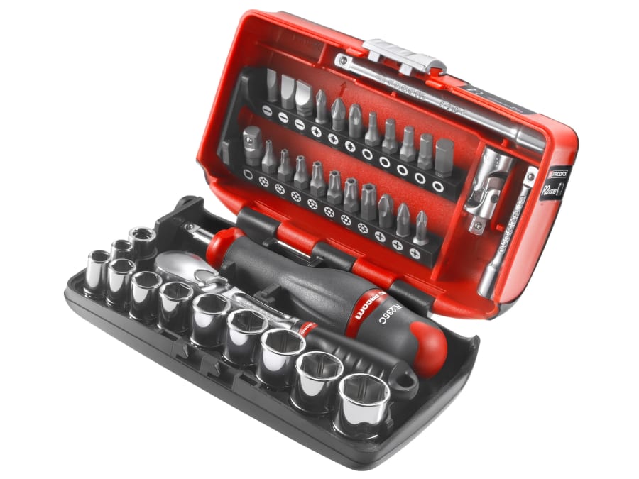 Facom RLNANO1PB 38 Piece 1/4in Drive Nano Socket Set