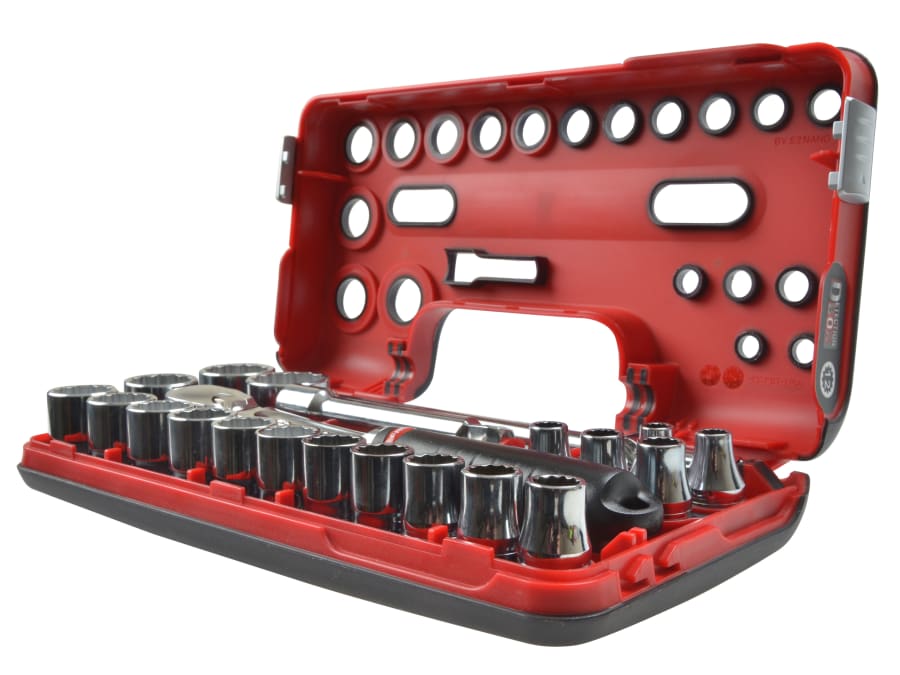 Facom SLDBOX412 22 Piece 1/2in Drive 12-Point Socket Set