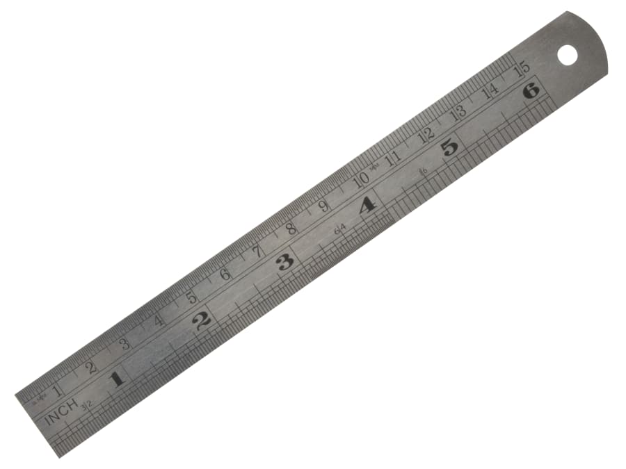 Fisher FR106ME Steel Rule 150mm / 6in