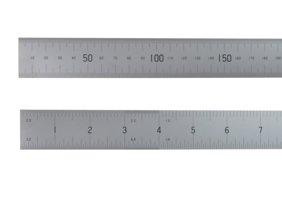 Fisher FC24 600mm/24in Satin Chrome Rule