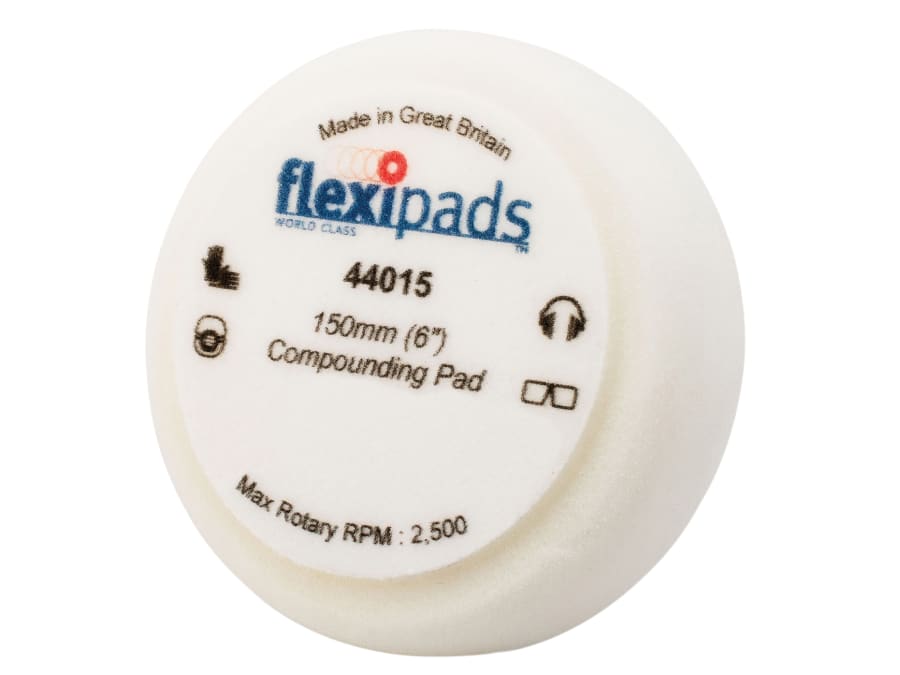 Flexipads World Class Flexipads 44015 White Compounding Foam 150 x 50mm