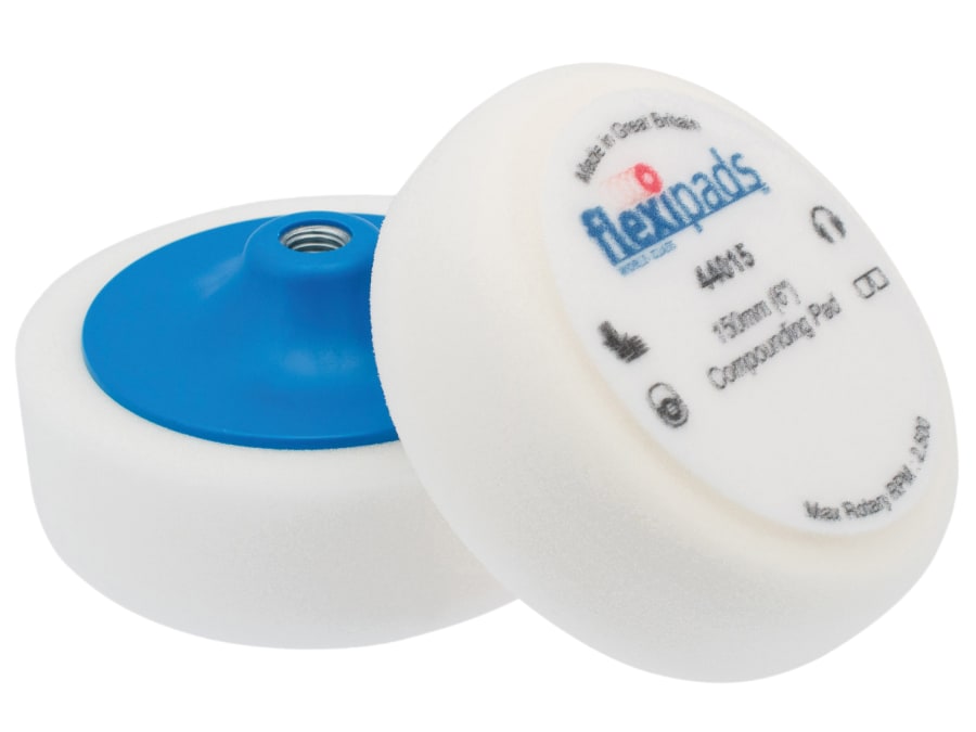 Flexipads World Class Flexipads 44015 White Compounding Foam 150 x 50mm