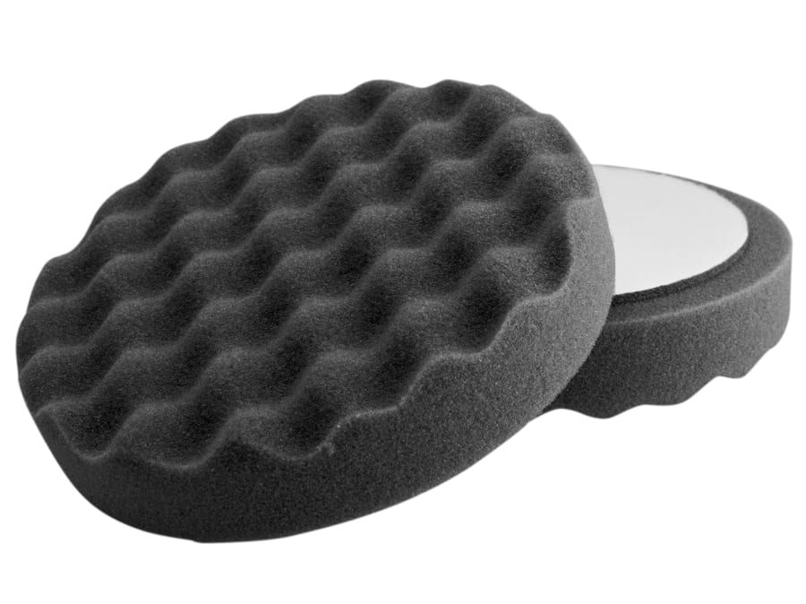 Flexipads World Class 44740 150mm Black Waffle Super Soft Finishing Pad
