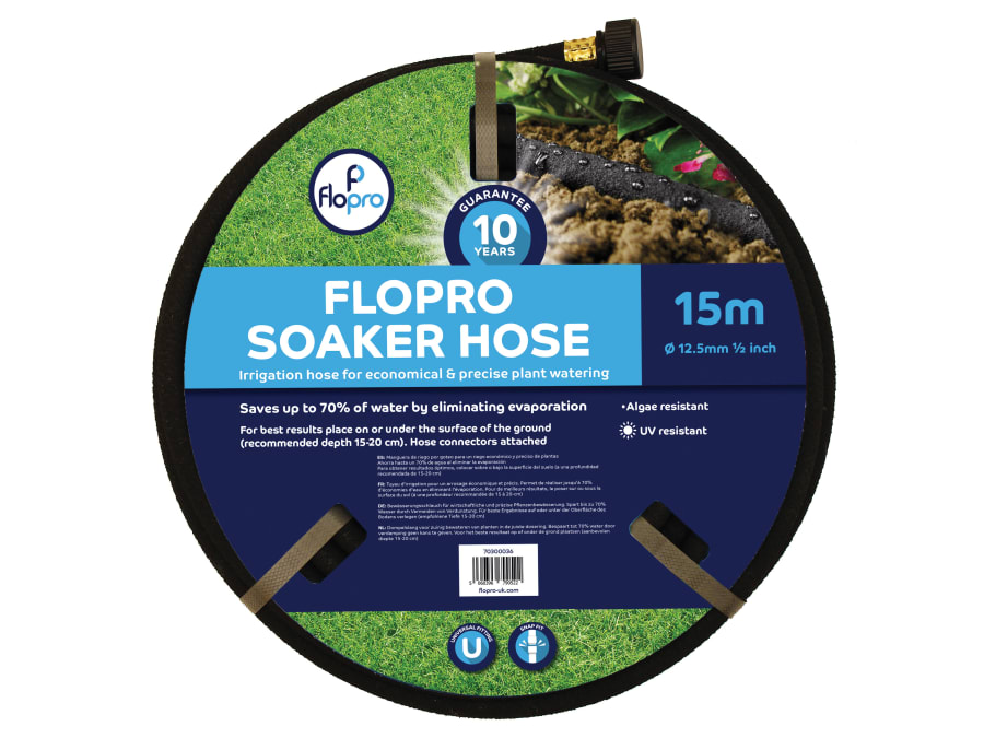 Flopro 70300036 15m Soaker Hose 12.5mm