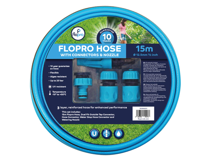Flopro 70300711 15m Hose Starter Set