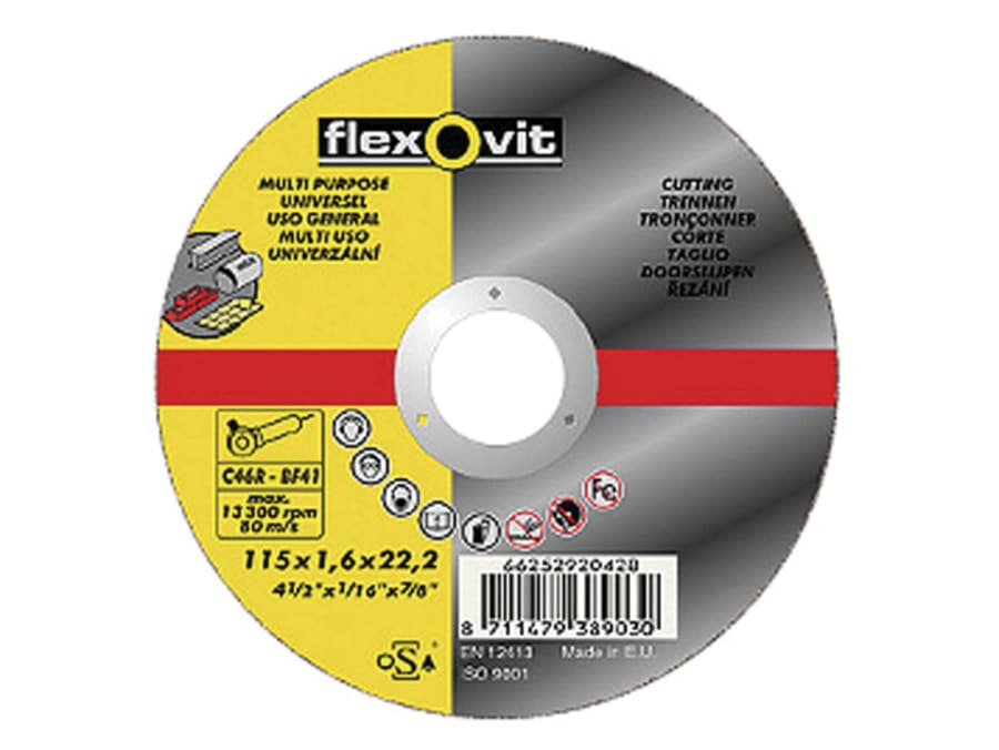 Flexovit 66252926779 230 x 22mm Multi-Purpose Cutting Disc
