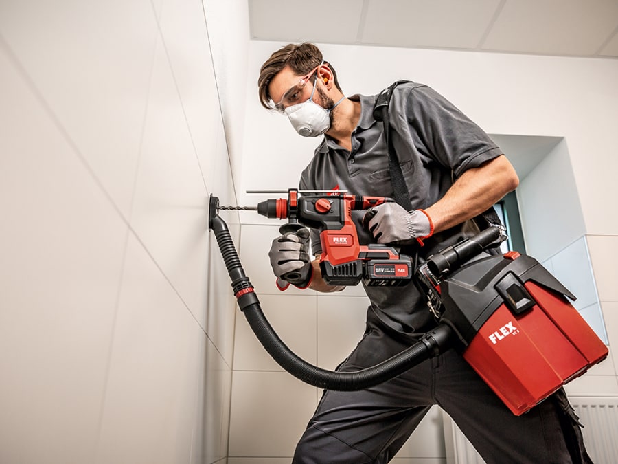 Flex Power Tools 481491 18V Compact Vacuum Cleaner Bare Unit