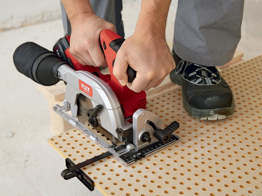 Flex Power Tools 454028 18V Circular Saw 165mm with 2 × 5.0Ah Batteries