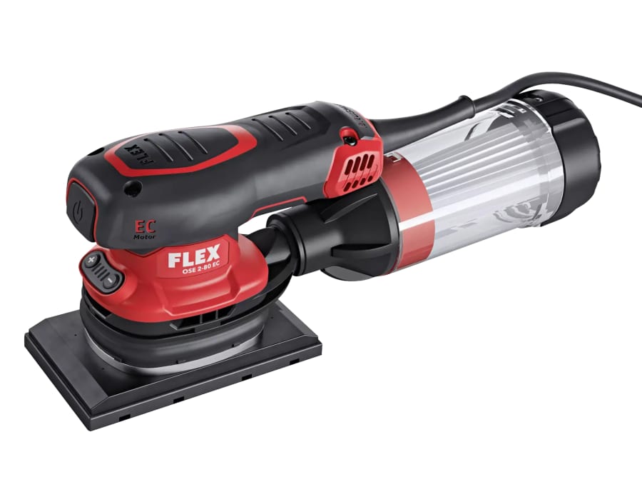 Flex Power Tools 468932 OSE 2-80 EC Compact Orbital Sander 260W 240V