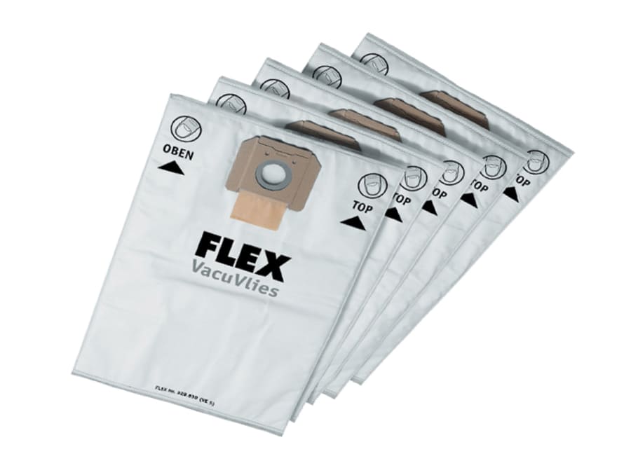 Flex Power Tools 32963 Fleece Filter Bags (Pack 5)