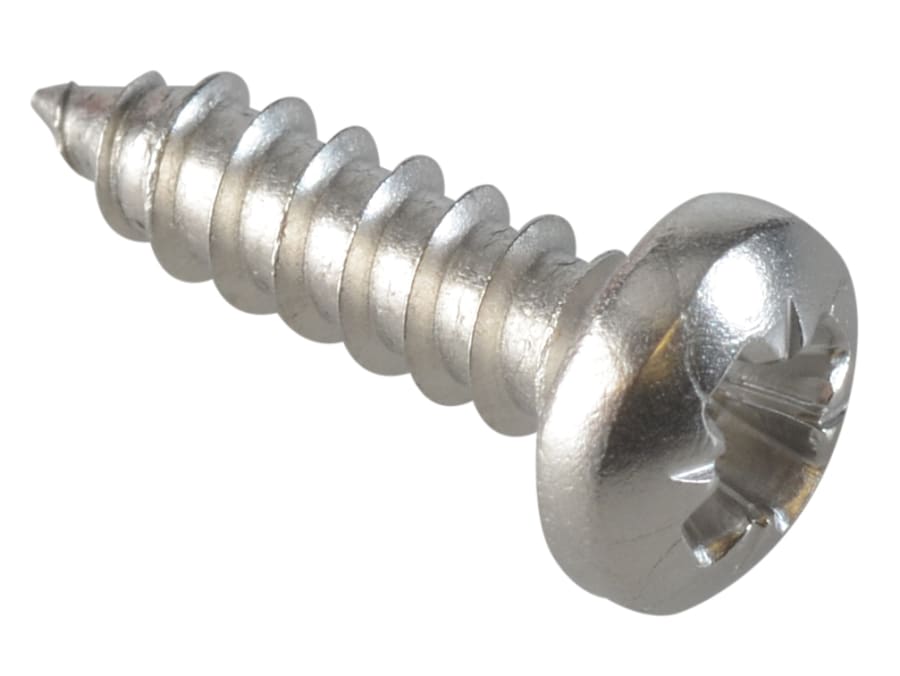 Forgefix FPSTPP126SS 1/2in x 6 Self-Tapping Pan Head Screw with ForgePack 60