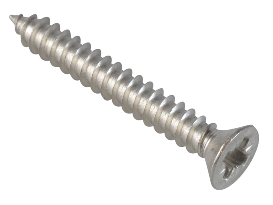 Forgefix FPSTPP1148SS Pozi Pan Head Self-Tapping Screw 1¼" x 8" Stainless Steel