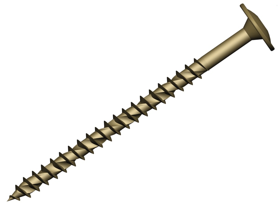 Forgefix FFCS8220 8x220mm Tan Wafer Head Torx Construction Screws