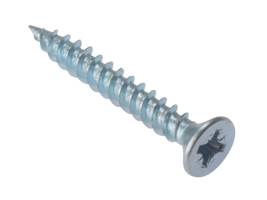 Forgefix CSK1126ZP General Purpose Pozi Screw 1.1/2in Zinc Plated Box 200