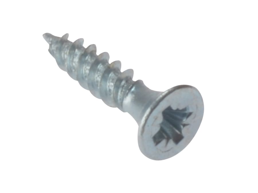 Forgefix CSK112ZP General Purpose Pozi Screw 1in Zinc Plated
