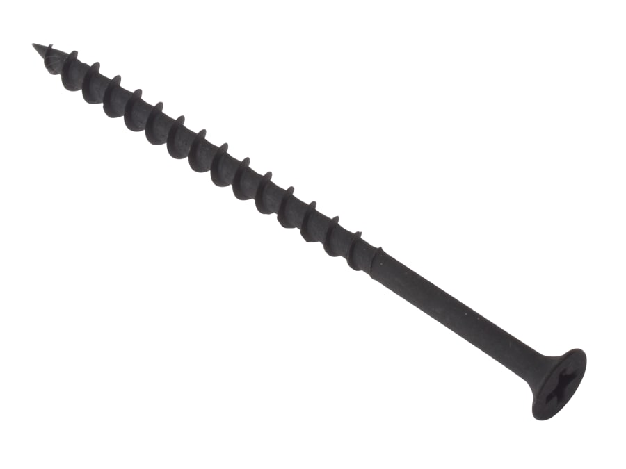 Forgefix DWS25BP Drywall Screws 3.5 x 25mm Black Phosphate Bulk 1000