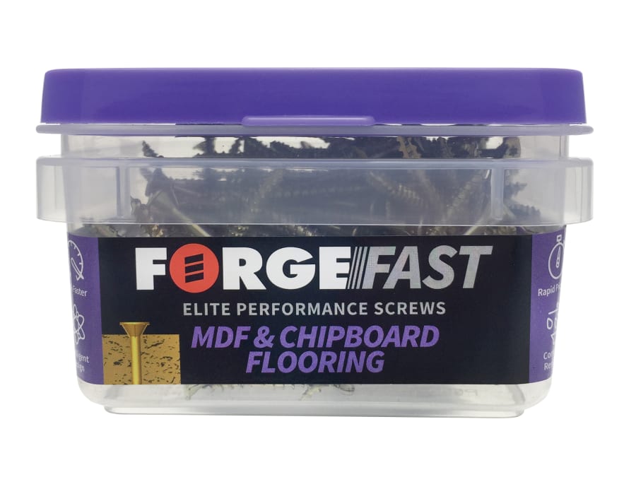 Forgefix FFFS4255YT 4.2 x 55mm TORX Compatible Flooring Screw