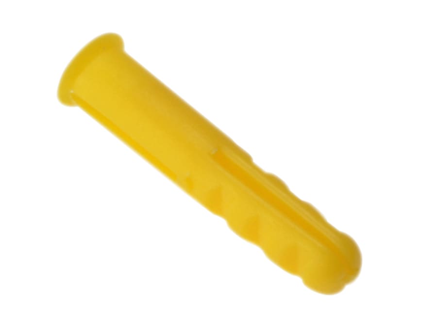 Forgefix FPEXP2 Yellow Expansion Wall Plugs 4-6mm