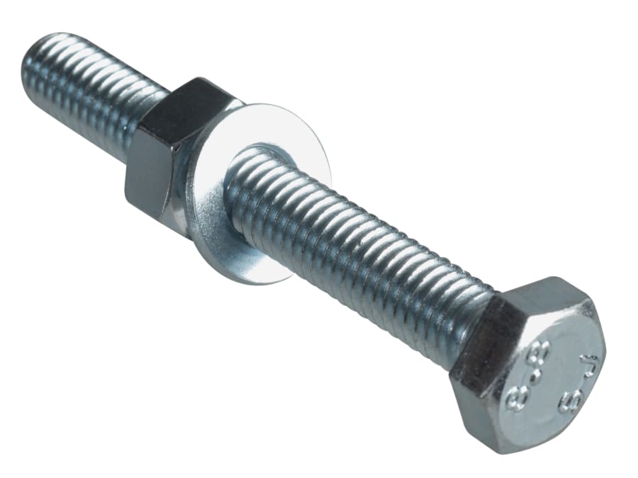 Forgefix FPHBN860 M8 x 60mm High Tensile Set Screw ZP