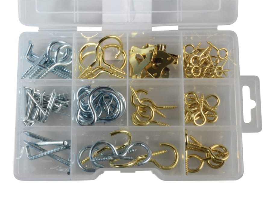 Forgefix FPHESET Hook & Screw Eye ForgePack Kit 102 Piece