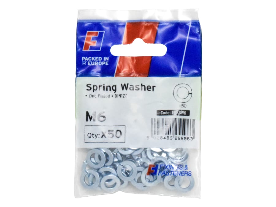 Forgefix FPKSW6 M6 Spring Washer