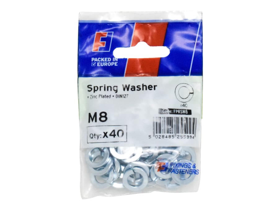 Forgefix FPKSW8 M8 Spring Washer