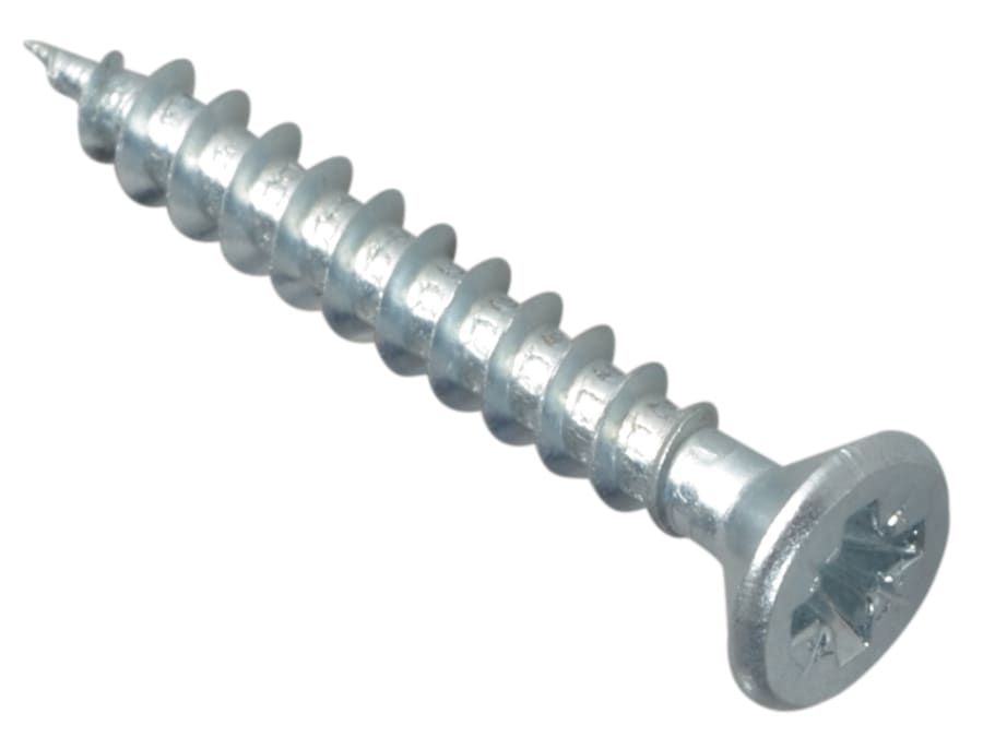 Forgefix FPMPS430ZP 4.0 x 30mm Multi-Purpose Pozi Screw ZP