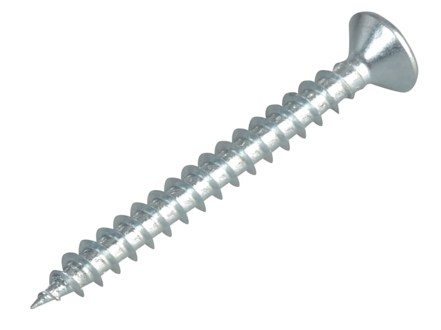 Forgefix FPMPS440ZP 4.0 x 40mm Multi-Purpose Pozi Screw ZP Pack 20