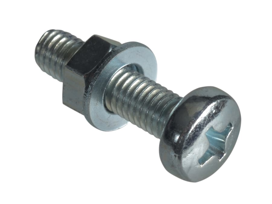 Forgefix FPKMSPH520 M5 x 20mm Pozi Pan Head Machine Screw