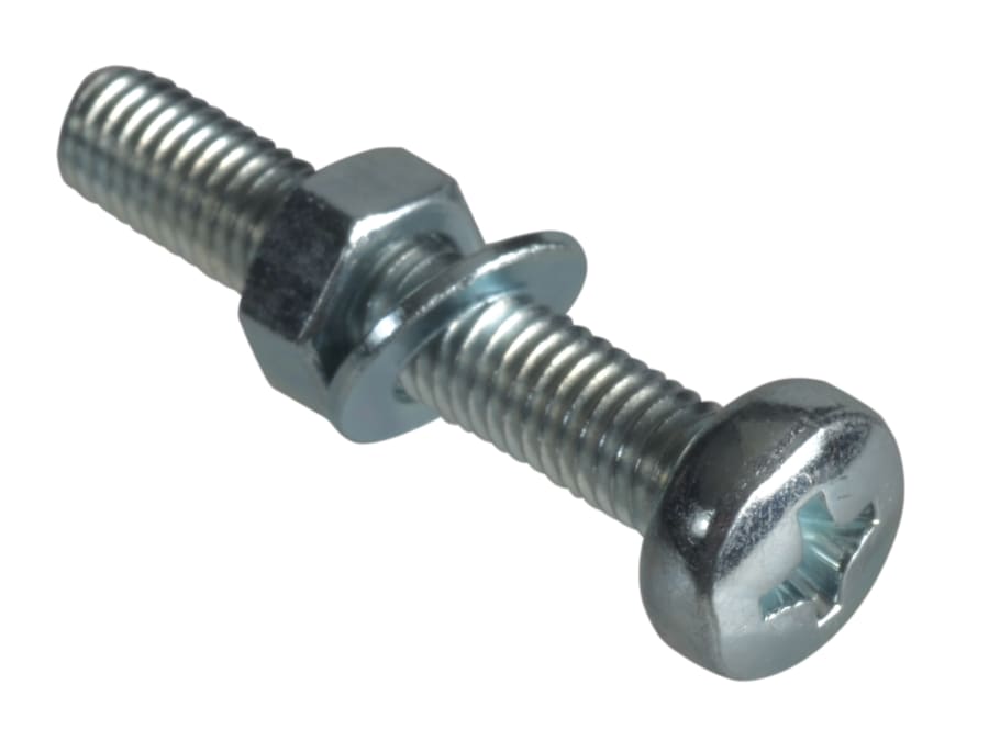 Forgefix FPKMSPH530 M5 x 30mm Pozi Pan Head Machine Screw