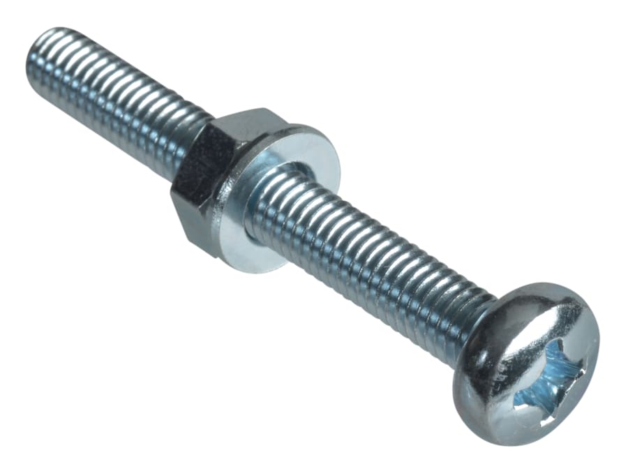 Forgefix FPKMSPH650 M6 x 50mm Pan Head Machine Screw
