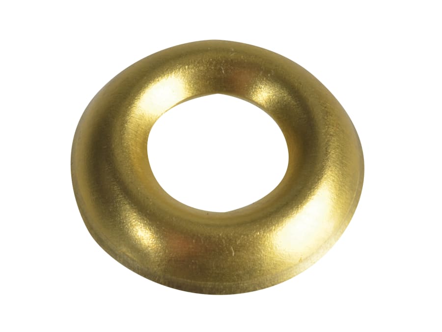 Forgefix FPSCW10B Brass Screw Cup Washer No.10