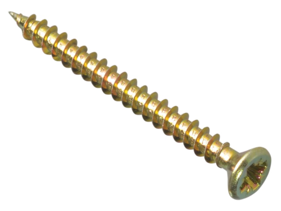 Forgefix MPS3540Y Multi-Purpose Pozi Screw 3.5 x 40mm Box 200
